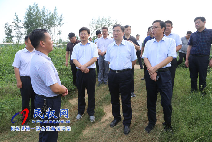 副市長倪玉民到我縣調(diào)研飲用水水源地保護工作開展情況