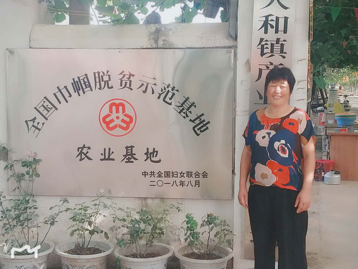 人和鎮(zhèn)雙飛種植專(zhuān)業(yè)合作社獲 “全國(guó)巾幗脫貧示范基地”稱(chēng)號(hào)