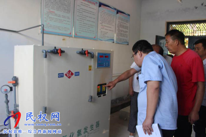 商丘市城市公共供水水質督察組到我縣督察 商丘市城市公共供水水質督察組到我縣督察