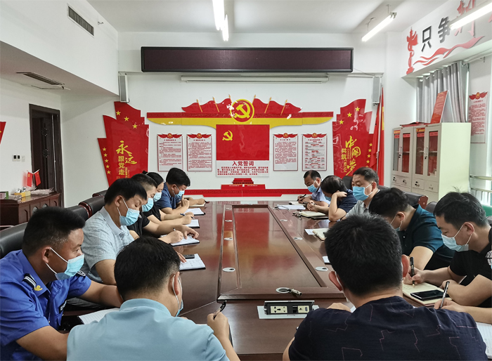 縣規(guī)劃中心傳達(dá)貫徹省、市、縣疫情防控工作電視電話會(huì)議精神