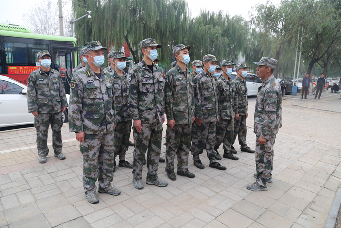 縣人武部積極參與全國文明城市創(chuàng)建 縣人武部積極參與全國文明城市創(chuàng)建