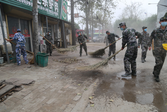 縣人武部積極參與全國文明城市創(chuàng)建 縣人武部積極參與全國文明城市創(chuàng)建