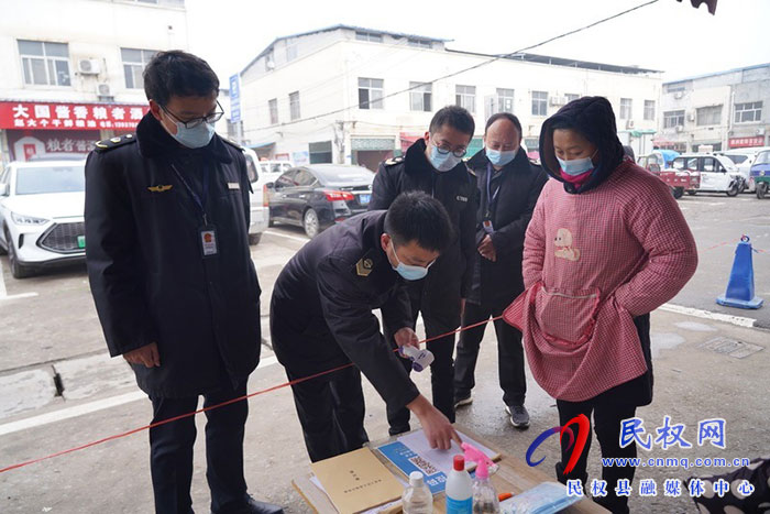 縣市場監(jiān)管局：堅守一線 守護(hù)人民安全