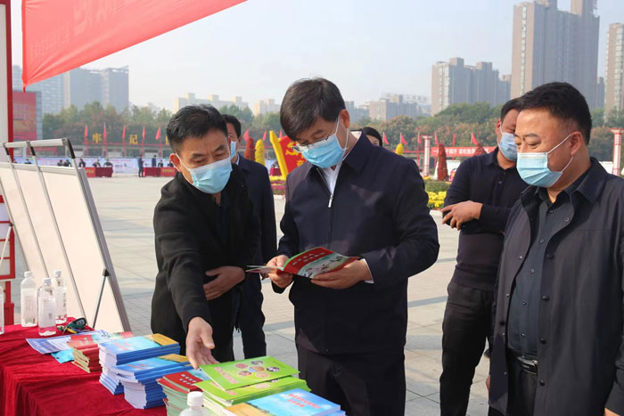 民權(quán)縣舉行2022年世界糧食日和全國糧食安全宣傳周活動 民權(quán)縣舉行2022年世界糧食日和全國糧食安全宣傳周活動