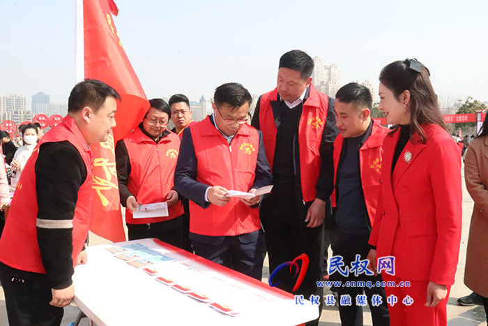 民權(quán)縣舉行新時代文明實踐推動周暨“學(xué)雷鋒、我行動”全民志愿服務(wù)月、好人文化周活動