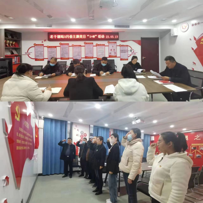 民權縣委老干部局開展3月份主題黨日“1+N”活動 民權縣委老干部局開展3月份主題黨日“1+N”活動