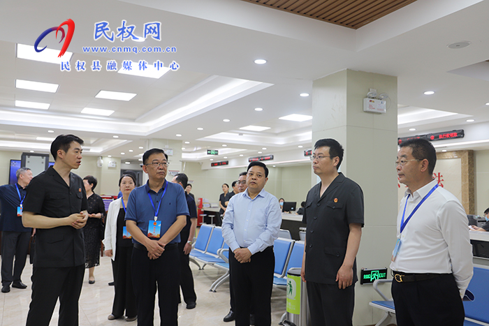 市人大常委會調(diào)研組到民權(quán)縣法院調(diào)研執(zhí)行工作