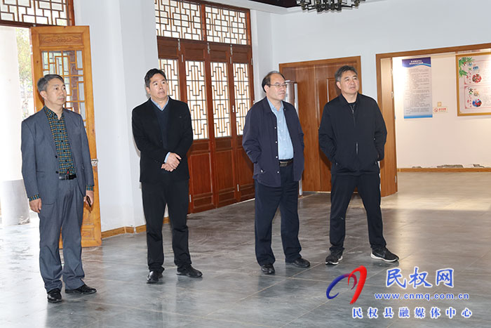 靈寶市考察團到民考察全域土地綜合整治工作 靈寶市考察團到民考察全域土地綜合整治工作
