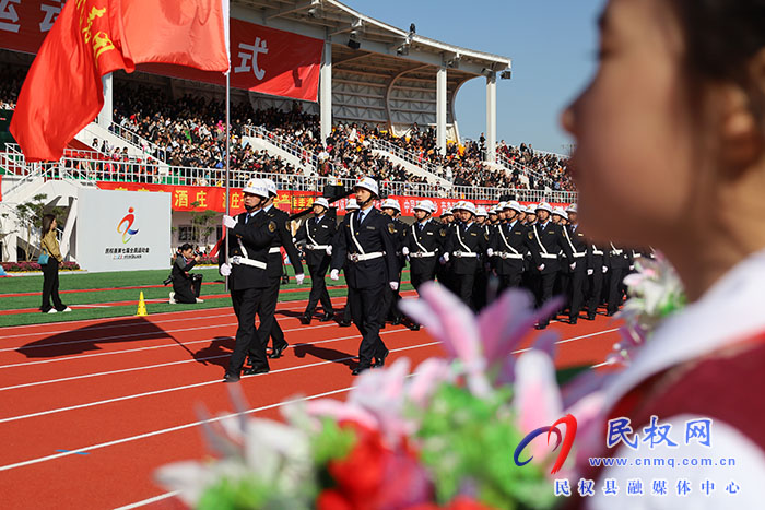 民權(quán)縣第七屆全民運(yùn)動(dòng)會(huì)盛大開幕 民權(quán)縣第七屆全民運(yùn)動(dòng)會(huì)盛大開幕