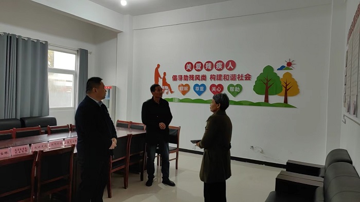 縣殘聯(lián)深入綠洲街道調(diào)研基層組織建設(shè)工作 縣殘聯(lián)深入綠洲街道調(diào)研基層組織建設(shè)工作