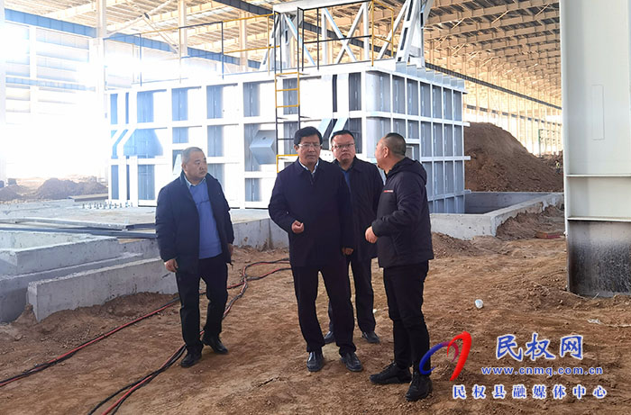 縣領(lǐng)導李君調(diào)研重點項目建設(shè)和安全生產(chǎn)等工作