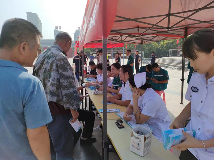 衛(wèi)健委組織中醫(yī)院開展“世界急救日”主題活動 衛(wèi)健委組織中醫(yī)院開展“世界急救日”主題活動