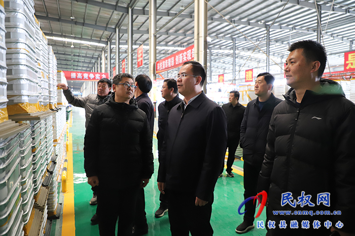 縣委副書記、縣長王景義調(diào)研企業(yè)復(fù)工復(fù)產(chǎn)和重點(diǎn)項(xiàng)目建設(shè)工作