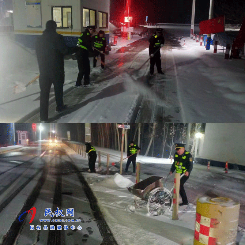 民權縣交通運輸局切實做好兩超限站檢測路段保通工作 民權縣交通運輸局切實做好兩超限站檢測路段保通工作