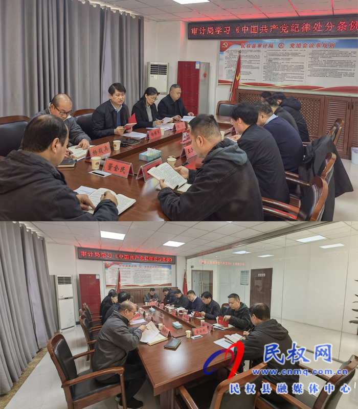 審計(jì)局學(xué)習(xí)《中國共產(chǎn)黨紀(jì)律處分條例》 審計(jì)局學(xué)習(xí)《中國共產(chǎn)黨紀(jì)律處分條例》