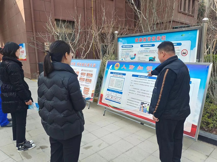 縣人防工程維護中心開展3·1國際民防日宣傳活動 縣人防工程維護中心開展3·1國際民防日宣傳活動