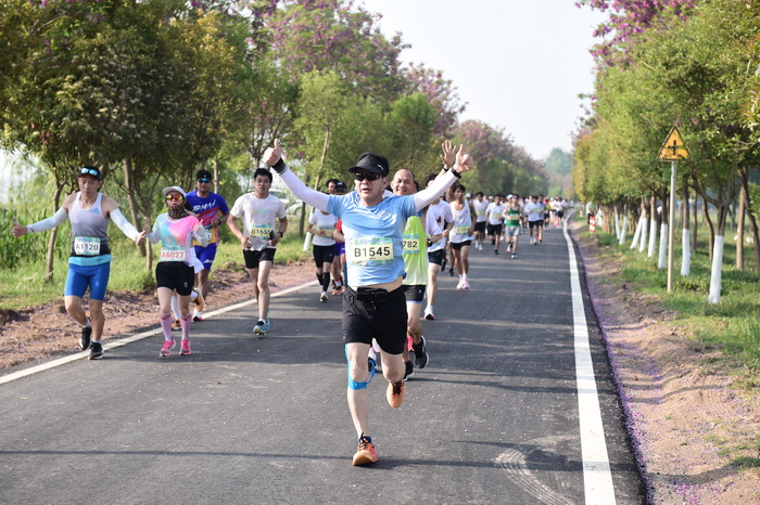 穿越林海 一路花香  巴迪瑞2024民權(quán)申甘林帶生態(tài)馬拉松賽激情開跑 穿越林海 一路花香  巴迪瑞2024民權(quán)申甘林帶生態(tài)馬拉松賽激情開跑