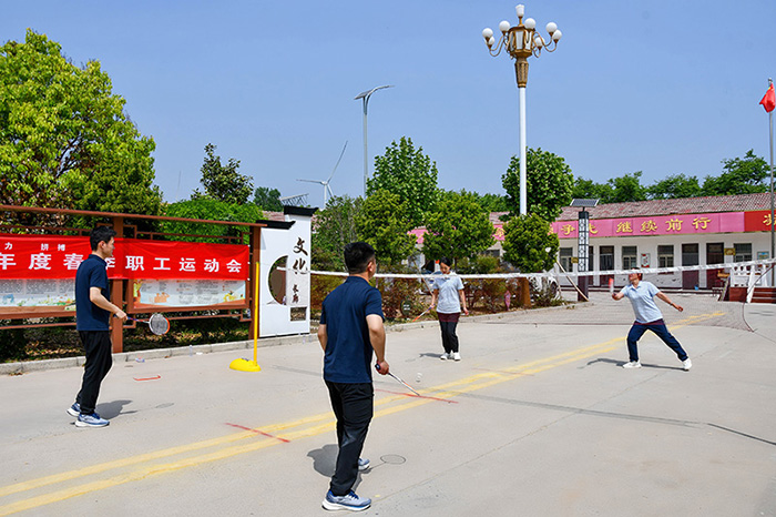 健康生活 快樂工作：民權縣人和鎮(zhèn)春季職工運動會召開啦！