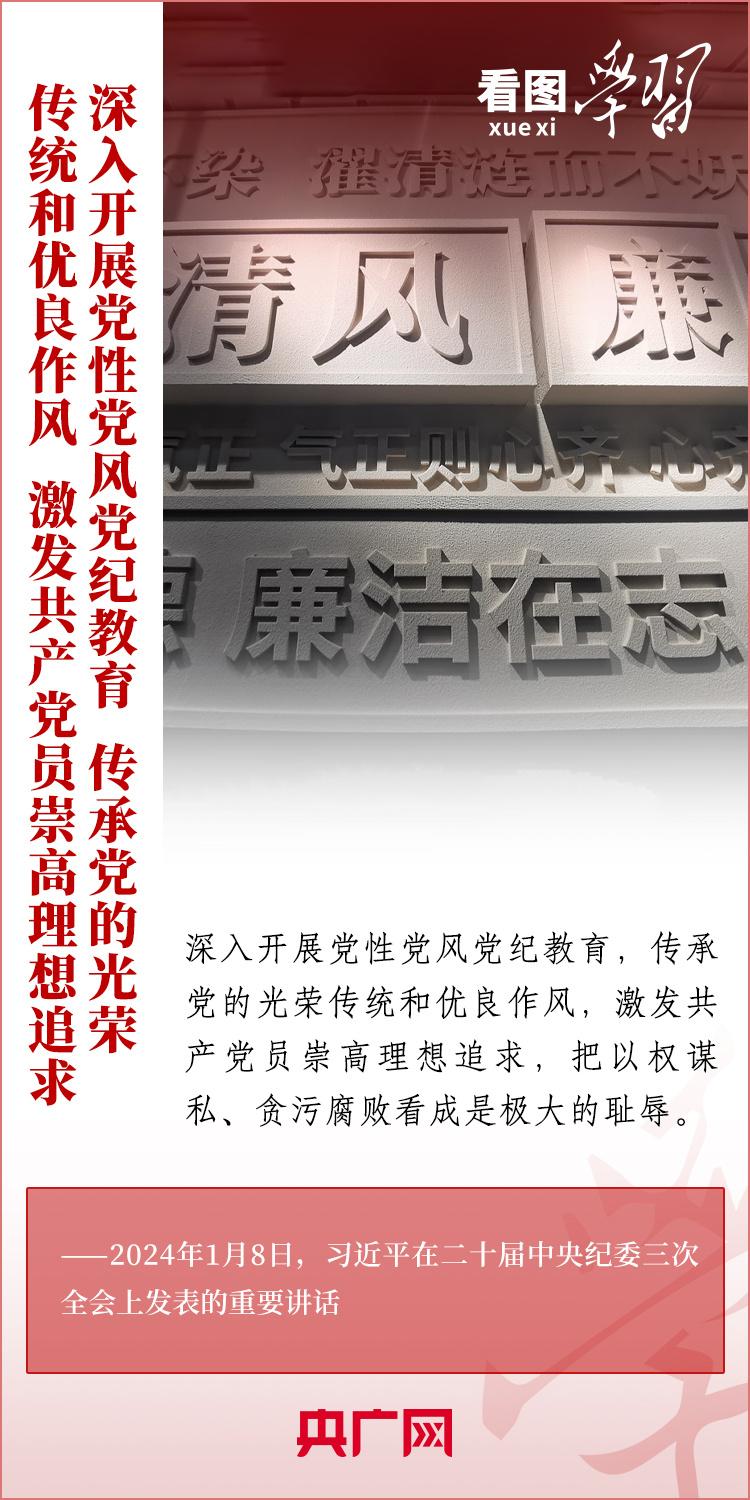 看圖學(xué)習(xí)丨學(xué)紀(jì)、知紀(jì)、明紀(jì)、守紀(jì) 全面加強(qiáng)黨的紀(jì)律建設(shè)