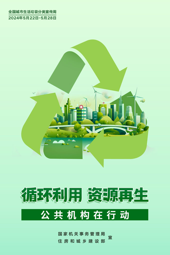 公共機(jī)構(gòu)生活垃圾分類(lèi)主題宣傳海報(bào)來(lái)了，機(jī)關(guān)事務(wù)中心誠(chéng)邀您的轉(zhuǎn)發(fā)！