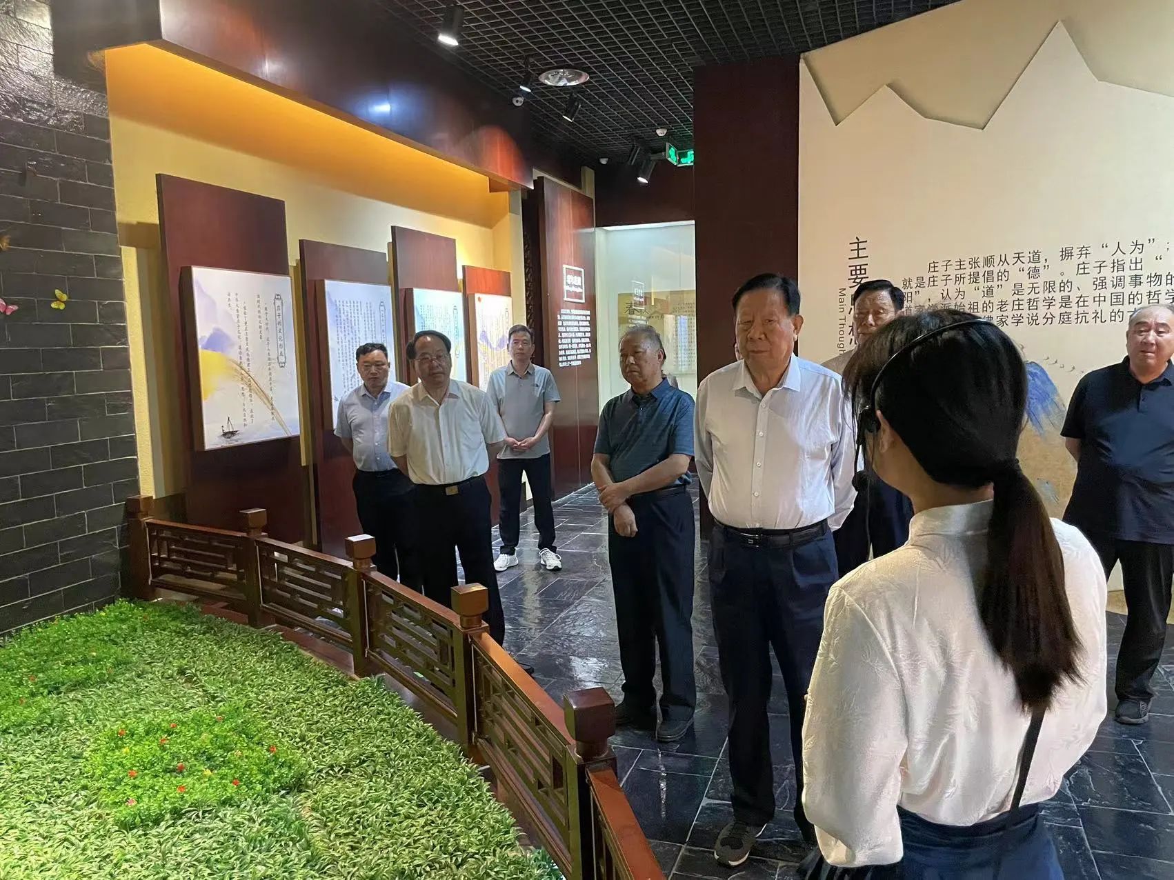 市關(guān)工委到莊子文化館調(diào)研 市關(guān)工委到莊子文化館調(diào)研