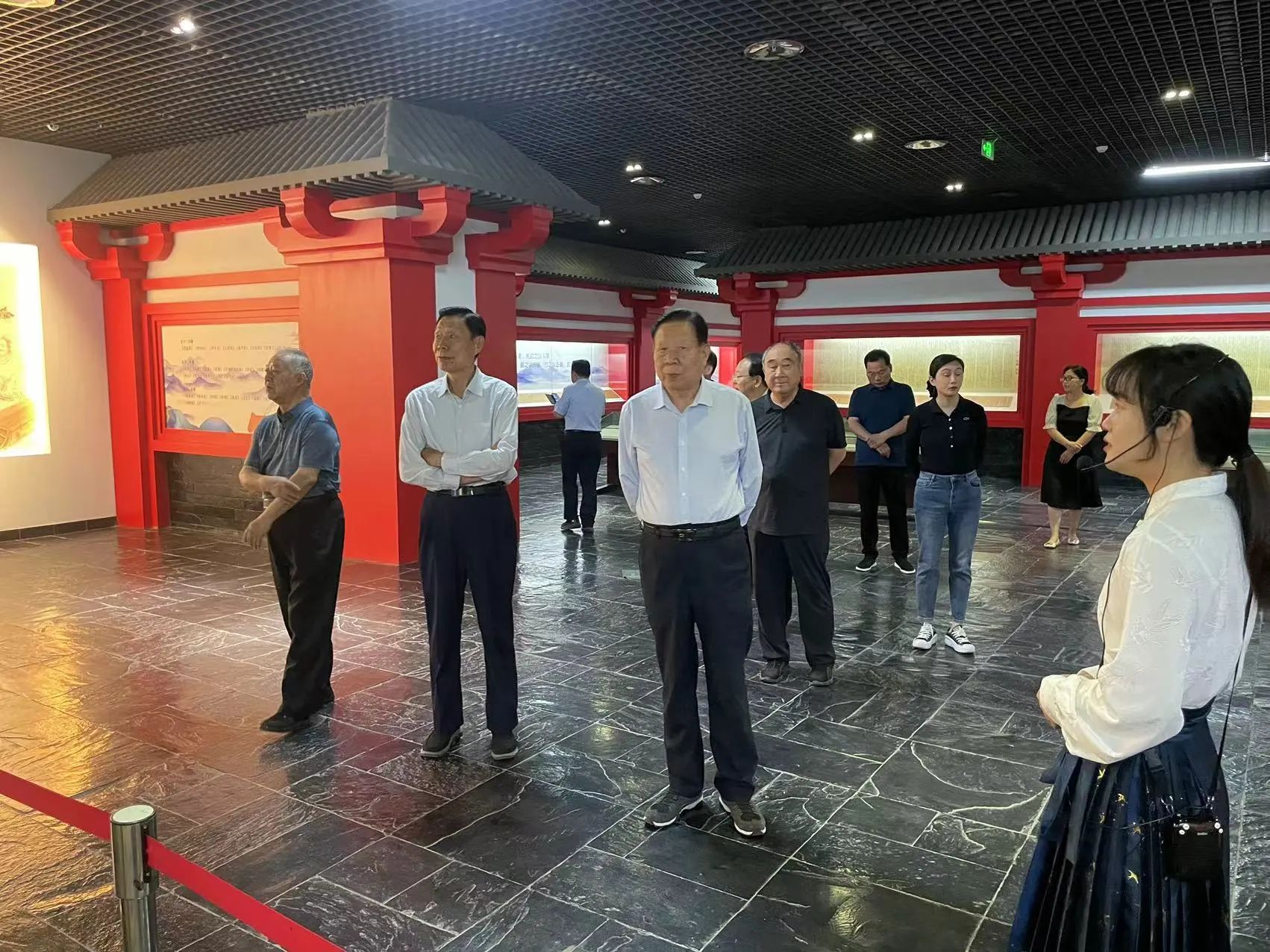 市關(guān)工委到莊子文化館調(diào)研 市關(guān)工委到莊子文化館調(diào)研