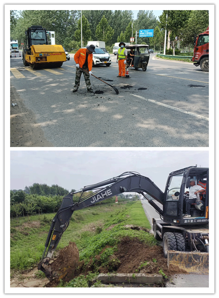 縣公路事業(yè)發(fā)展中心積極做好雨后公路水毀處置工作  縣公路事業(yè)發(fā)展中心積極做好雨后公路水毀處置工作