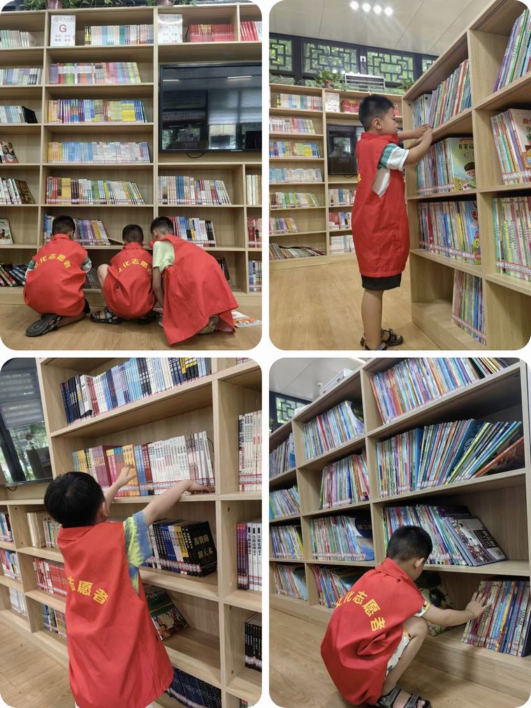 民權(quán)縣圖書館民生廣場分館開展“我是小小圖書管理員”志愿者社會實(shí)踐活動 民權(quán)縣圖書館民生廣場分館開展“我是小小圖書管理員”志愿者社會實(shí)踐活動