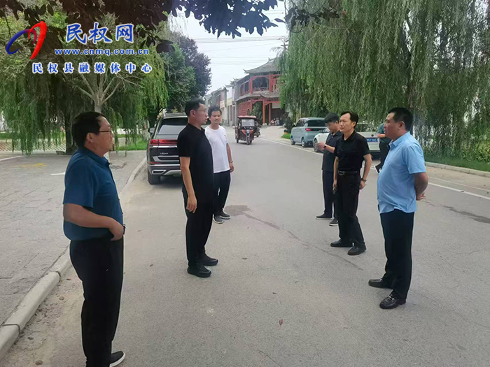 縣領導朱繼兵督導精神文明建設工作 縣領導朱繼兵督導精神文明建設工作