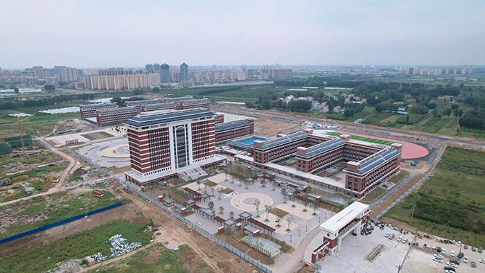 民權(quán)縣高級中學新校區(qū)一期建設基本完成