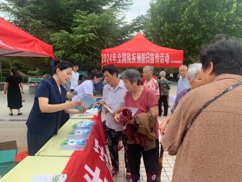 縣殘聯(lián)開展全國第八個殘疾預防日宣傳活動 縣殘聯(lián)開展全國第八個殘疾預防日宣傳活動