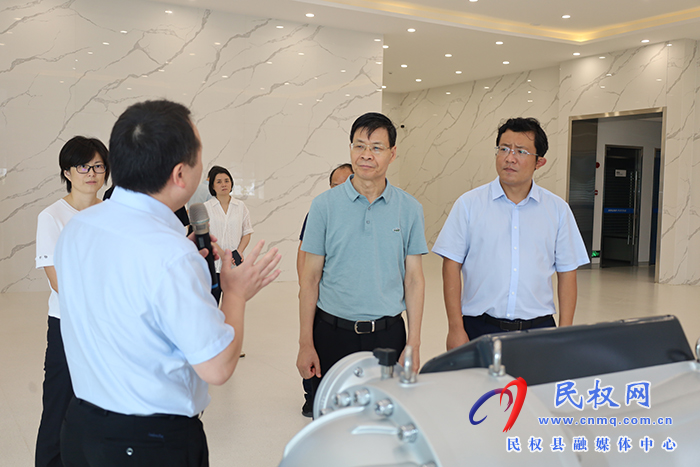 省政府辦公廳副主任、一級巡視員張發(fā)成到民調(diào)研企業(yè)發(fā)展情況