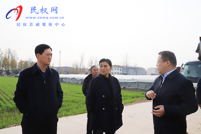 河南省水利廳黨組成員、副廳長杜曉琳到民調(diào)研移民項目工作