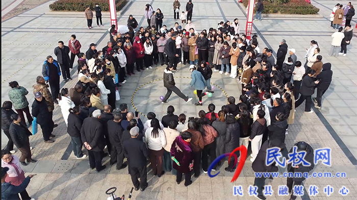 民權(quán):婦女“趣”運動 春日展活力 民權(quán):婦女“趣”運動 春日展活力