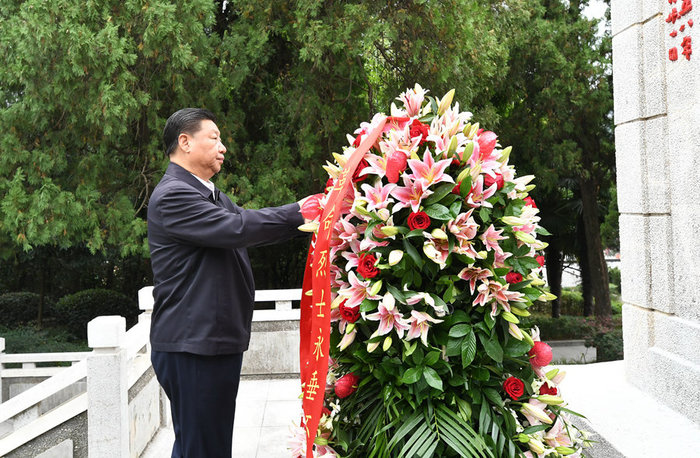 學(xué)習(xí)進行時丨永遠(yuǎn)銘記烈士們的犧牲和奉獻(xiàn)