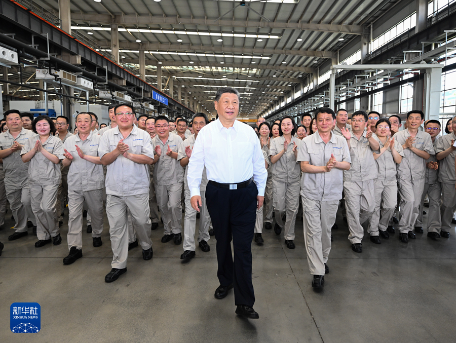 習近平：堅定信心推動高質量發(fā)展高效能治理 奮力譜寫中原大地推進中國式現(xiàn)代化新篇章