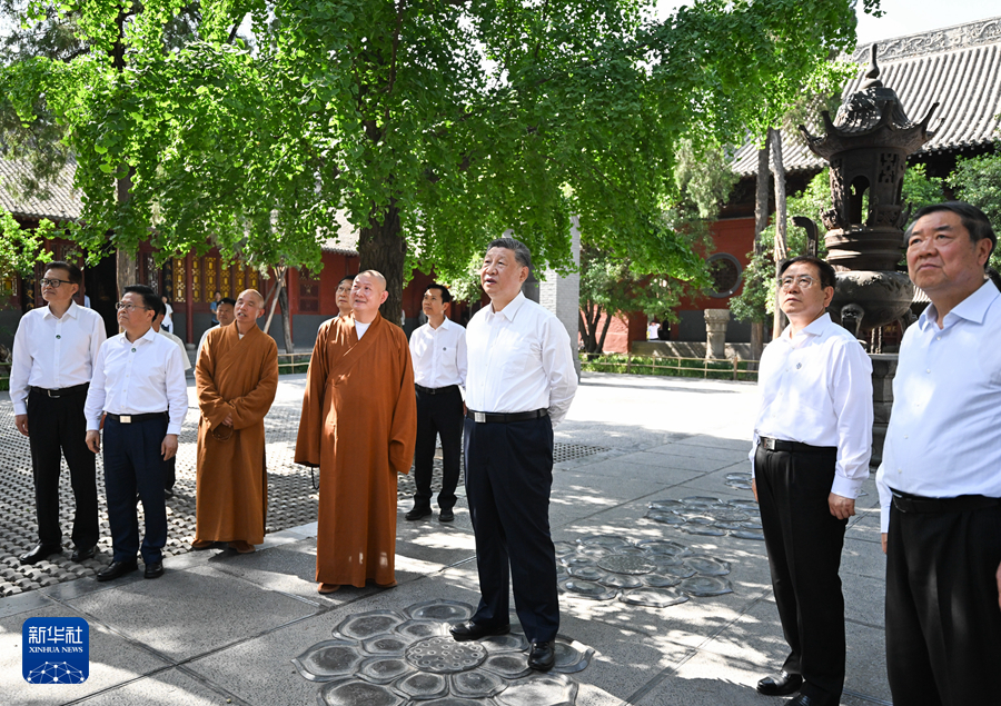 習近平：堅定信心推動高質量發(fā)展高效能治理 奮力譜寫中原大地推進中國式現(xiàn)代化新篇章