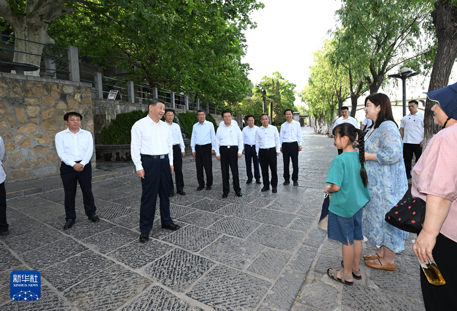 習近平：堅定信心推動高質量發(fā)展高效能治理 奮力譜寫中原大地推進中國式現(xiàn)代化新篇章