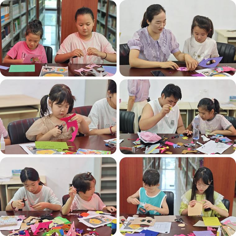 民權(quán)縣圖書館舉辦“多彩童年·與眾‘布’同”手工活動 民權(quán)縣圖書館舉辦“多彩童年·與眾‘布’同”手工活動