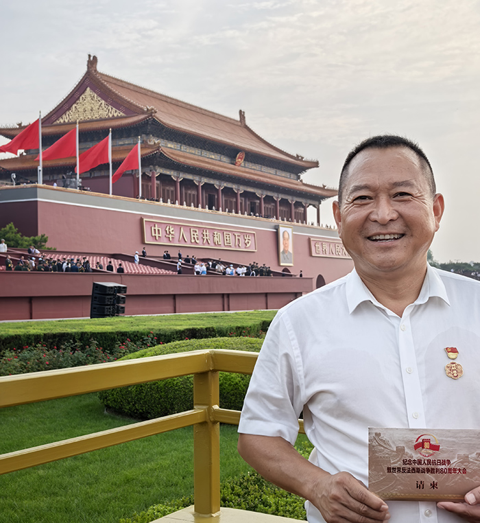 全國(guó)人大代表、王橋鎮(zhèn)麻花莊村黨支部書記張永濤受邀到天安門現(xiàn)場(chǎng)觀禮！