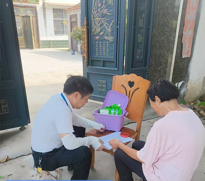 人和鎮(zhèn)中心衛(wèi)生院健康素養(yǎng)調查工作紀實
