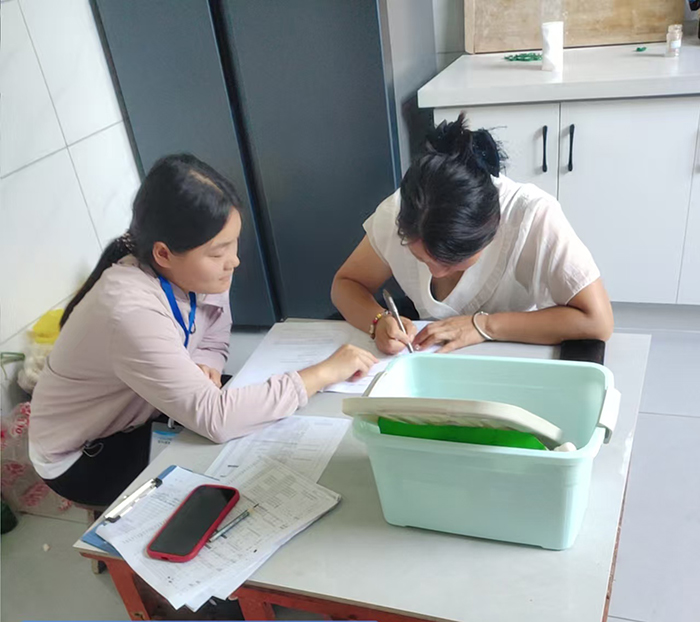 人和鎮(zhèn)中心衛(wèi)生院健康素養(yǎng)調查工作紀實