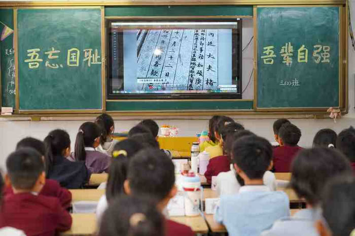 銘記，是為了更堅(jiān)定地前行！——民權(quán)縣實(shí)驗(yàn)小學(xué)教育集團(tuán)開展紀(jì)念“九一八”主題活動(dòng)