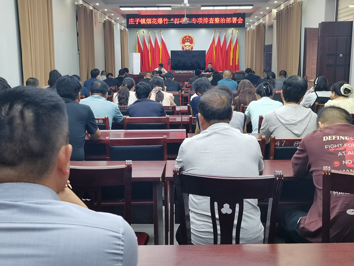 莊子鎮(zhèn)全面開展煙花爆竹“打非”專項行動